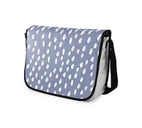 Bonamaison Bolsa de Mensajero con Estampado Digital con Correa Negra para Estudiantes, Bolsa de Cuerpo Cruzado, Bolsa de mensajería, Bolsa de Hombro para niños, niñas, niños, tamaño: 29 x 36 cm