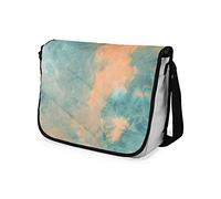 Bonamaison Bolsa de Mensajero con Estampado Digital con Correa Negra para Estudiantes, Bolsa de Cuerpo Cruzado, Bolsa de mensajería, Bolsa de Hombro para niños, niñas, niños, tamaño: 29 x 36 cm