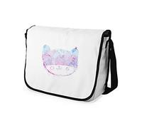 Bonamaison Bolsa de Mensajero con Estampado Digital con Correa Negra para Estudiantes, Bolsa de Cuerpo Cruzado, Bolsa de mensajería, Bolsa de Hombro para niños, niñas, niños, tamaño: 29 x 36 cm