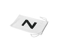 Bonamaison Bolsa para Gafas de Sol con impresión Digital, 100% algodón, Suave y Delgada, Funda Protectora para Gafas con Cierre de cordón, 1 Pieza, 11 x 19 cm