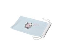 Bonamaison Bolsa para Gafas de Sol con impresión Digital, 100% algodón, Suave y Delgada, Funda Protectora para Gafas con Cierre de cordón, 1 Pieza, 11 x 19 cm