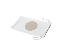 Bonamaison Bolsa para Gafas de Sol con impresión Digital, 100% algodón, Suave y Delgada, Funda Protectora para Gafas con Cierre de cordón, 1 Pieza, 11 x 19 cm