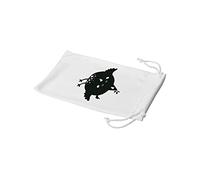 Bonamaison Bolsa para Gafas de Sol con impresión Digital, 100% algodón, Suave y Delgada, Funda Protectora para Gafas con Cierre de cordón, 1 Pieza, 11 x 19 cm