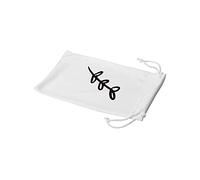 Bonamaison Bolsa para Gafas de Sol con impresión Digital, 100% algodón, Suave y Delgada, Funda Protectora para Gafas con Cierre de cordón, 1 Pieza, 11 x 19 cm