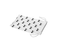 Bonamaison Bolsa para Gafas de Sol con impresión Digital, 100% algodón, Suave y Delgada, Funda Protectora para Gafas con Cierre de cordón, 1 Pieza, 11 x 19 cm