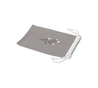 Bonamaison Bolsa para Gafas de Sol con impresión Digital, 100% algodón, Suave y Delgada, Funda Protectora para Gafas con Cierre de cordón, 1 Pieza, 11 x 19 cm