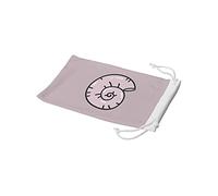 Bonamaison Bolsa para Gafas de Sol con impresión Digital, 100% algodón, Suave y Delgada, Funda Protectora para Gafas con Cierre de cordón, 1 Pieza, 11 x 19 cm
