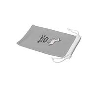 Bonamaison Bolsa para Gafas de Sol con impresión Digital, 100% algodón, Suave y Delgada, Funda Protectora para Gafas con Cierre de cordón, 1 Pieza, 11 x 19 cm