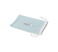 Bonamaison Bolsa para Gafas de Sol con impresión Digital, 100% algodón, Suave y Delgada, Funda Protectora para Gafas con Cierre de cordón, 1 Pieza, 11 x 19 cm