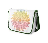 Bonamaison Bolso Bandolera con Estampado Digital con Correas de Color Caqui para niñas y niños, para Estudiantes y para Llevar al Hombro, tamaño: 29 x 36 cm