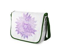 Bonamaison Bolso Bandolera con Estampado Digital con Correas de Color Caqui para niñas y niños, para Estudiantes y para Llevar al Hombro, tamaño: 29 x 36 cm