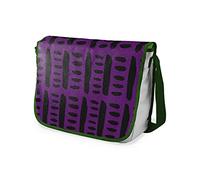 Bonamaison Bolso Bandolera con Estampado Digital con Correas de Color Caqui para niñas y niños, para Estudiantes y para Llevar al Hombro, tamaño: 29 x 36 cm