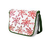 Bonamaison Bolso Bandolera con Estampado Digital con Correas de Color Caqui para niñas y niños, para Estudiantes y para Llevar al Hombro, tamaño: 29 x 36 cm