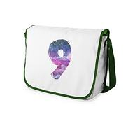 Bonamaison Bolso Bandolera con Estampado Digital con Correas de Color Caqui para niñas y niños, para Estudiantes y para Llevar al Hombro, tamaño: 29 x 36 cm