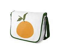 Bonamaison Bolso Bandolera con Estampado Digital con Correas de Color Caqui para niñas y niños, para Estudiantes y para Llevar al Hombro, tamaño: 29 x 36 cm