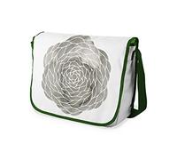 Bonamaison Bolso Bandolera con Estampado Digital con Correas de Color Caqui para niñas y niños, para Estudiantes y para Llevar al Hombro, tamaño: 29 x 36 cm