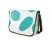 Bonamaison Bolso Bandolera con Estampado Digital con Correas de Color Caqui para niñas y niños, para Estudiantes y para Llevar al Hombro, tamaño: 29 x 36 cm