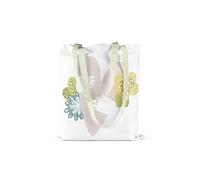 Bonamaison Bolso De Mano Impreso, 100% Algodón, Bolso de la Compra Reutilizable, Bolso De Compras, Ecológico, Plegable, Bolso de Tela de Lona con Asas, 34X40 Cm - Diseñado y Fabricado en Turquía