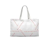 Bonamaison Bolso De Mano Impreso, 100% Algodón, Bolso de la Compra Reutilizable, Bolso De Compras, Ecológico, Plegable, Bolso de Tela de Lona con Asas, 47x42 Cm - Diseñado y Fabricado en Turquía