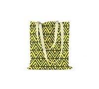 Bonamaison, Bolso De Mano Impreso, Bolso de la Compra Reutilizable, Bolso De Compras, Lavable a Máquina, Ecológico, Plegable, Bolso de Tela de Lona con Asas, 34X40 Cm - Diseñado y Fabricado en Turquía