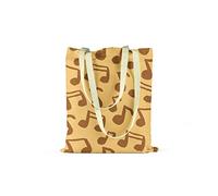 Bonamaison, Bolso De Mano Impreso, Bolso de la Compra Reutilizable, Bolso De Compras, Lavable a Máquina, Ecológico, Plegable, Bolso de Tela de Lona con Asas, 34X40 Cm - Diseñado y Fabricado en Turquía