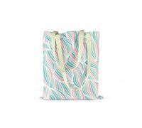 Bonamaison, Bolso De Mano Impreso, Bolso de la Compra Reutilizable, Bolso De Compras, Lavable a Máquina, Ecológico, Plegable, Bolso de Tela de Lona con Asas, 34X40 Cm - Diseñado y Fabricado en Turquía