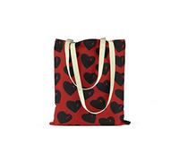 Bonamaison, Bolso De Mano Impreso, Bolso de la Compra Reutilizable, Bolso De Compras, Lavable a Máquina, Ecológico, Plegable, Bolso de Tela de Lona con Asas, 34X40 Cm - Diseñado y Fabricado en Turquía