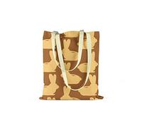 Bonamaison, Bolso De Mano Impreso, Bolso de la Compra Reutilizable, Bolso De Compras, Lavable a Máquina, Ecológico, Plegable, Bolso de Tela de Lona con Asas, 34X40 Cm - Diseñado y Fabricado en Turquía