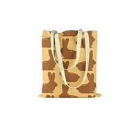 Bonamaison, Bolso De Mano Impreso, Bolso de la Compra Reutilizable, Bolso De Compras, Lavable a Máquina, Ecológico, Plegable, Bolso de Tela de Lona con Asas, 34X40 Cm - Diseñado y Fabricado en Turquía