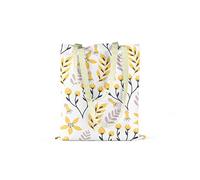 Bonamaison, Bolso De Mano Impreso, Bolso de la Compra Reutilizable, Bolso De Compras, Lavable a Máquina, Ecológico, Plegable, Bolso de Tela de Lona con Asas, 34X40 Cm - Diseñado y Fabricado en Turquía