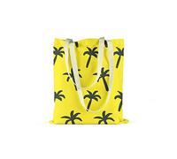 Bonamaison, Bolso De Mano Impreso, Bolso de la Compra Reutilizable, Bolso De Compras, Lavable a Máquina, Ecológico, Plegable, Bolso de Tela de Lona con Asas, 34X40 Cm - Diseñado y Fabricado en Turquía