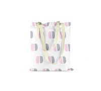 Bonamaison, Bolso De Mano Impreso, Bolso de la Compra Reutilizable, Bolso De Compras, Lavable a Máquina, Ecológico, Plegable, Bolso de Tela de Lona con Asas, 34X40 Cm - Diseñado y Fabricado en Turquía