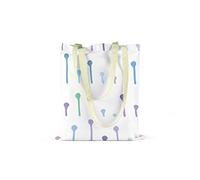 Bonamaison, Bolso De Mano Impreso, Bolso de la Compra Reutilizable, Bolso De Compras, Lavable a Máquina, Ecológico, Plegable, Bolso de Tela de Lona con Asas, 34X40 Cm - Diseñado y Fabricado en Turquía