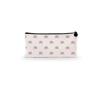 Bonamaison, Estuche de Lona con Cremallera para lápices, con impresión Digital, para Escuela, Bolsa de Lona para niños, niñas, 100% algodón, Unisex, 1 Unidad, 21 x 12 cm
