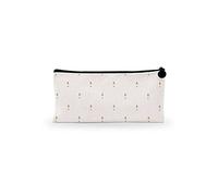 Bonamaison, Estuche de Lona con Cremallera para lápices, con impresión Digital, para Escuela, Bolsa de Lona para niños, niñas, 100% algodón, Unisex, 1 Unidad, 21 x 12 cm