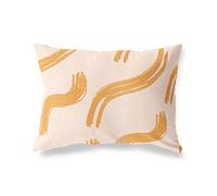 BonaMaison Fundas para Cojínes, Naranja-Blanco Apagado Funda de Almohada para Sofá Coche Silla Oficina Cama Decorativa Moderna Decoración del Hogar, 45x60 Cm - Diseñado y Fabricado en Turquía