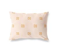 BonaMaison Fundas para Cojínes, Naranja-Blanco Apagado Funda de Almohada para Sofá Coche Silla Oficina Cama Decorativa Moderna Decoración del Hogar, 45x60 Cm - Diseñado y Fabricado en Turquía