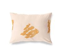 BonaMaison Fundas para Cojínes, Naranja-Blanco Apagado Funda de Almohada para Sofá Coche Silla Oficina Cama Decorativa Moderna Decoración del Hogar, 45x60 Cm - Diseñado y Fabricado en Turquía