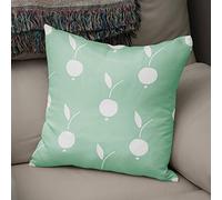 BonaMaison Fundas para Cojínes, Naranja y Blanco Roto Funda de Almohada Elegante y Suave para Sofá Coche Moderna Decoración del Hogar Habitación, 50x50 Cm - Diseñado y Fabricado en Turquía