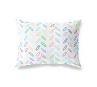 BonaMaison Fundas para Cojínes, Patrón Aleatorio Funda de Almohada para Sofá Coche Silla Oficina Cama Decorativa Moderna Decoración del Hogar, 45x60 Cm - Diseñado y Fabricado en Turquía
