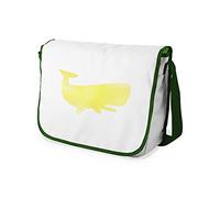 Bonamaison Impresas digitalmente Bolsos de Escuela Messenger con Correa de Caqui para niñas y jóvenes, Bolso Bandolera para Estudiantes, tamaño: 29 x 36 cm
