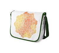 Bonamaison Impresas digitalmente Bolsos de Escuela Messenger con Correa de Caqui para niñas y jóvenes, Bolso Bandolera para Estudiantes, tamaño: 29 x 36 cm