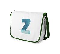 Bonamaison Impresas digitalmente Bolsos de Escuela Messenger con Correa de Caqui para niñas y jóvenes, Bolso Bandolera para Estudiantes, tamaño: 29 x 36 cm