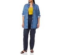 Bonamaison, Pantalón de Corte Fluido Entallado con Bolsillos y cordón, Tamaño ES:40, EE. UU. los Tamaño:L, Marina