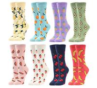 BONANGEL Calcetines Divertidos Mujer 36-40 Navideños Calcetines Halloween | Divertidos Novedosos Calcetines Algodón Coloridos Cumpleaños Halloween Navidad Regalo para Mujer Niña Mamá Día de la Madre