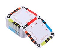 Bonarty 100Pcs Handy Weaving Cards Tablet Weaving Card for Loom or Inkle Loom Weaving Accessories