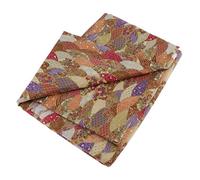 Bonarty Tejido de Algodón Tejido de Algodón Tejidos Paquetes de Telas Japonesas por Metros 150 cm de Ancho - Ola roja