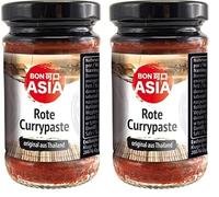 Bonasia Pasta de Curry, Rojo 114 gr (Paquete de 2)