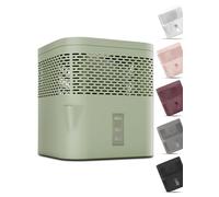 BonAura® AirOne Lite - Deshumidificador para baño y cocina sin electricidad con ventilación de 360°, deshumidificador con boquilla y 450 g, deshumidificador granulado I Deshumidificador de habitación