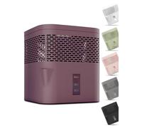 BonAura® AirOne Lite - Deshumidificador para baño y cocina sin electricidad con ventilación de 360°, deshumidificador con boquilla y 450 g, deshumidificador granulado I Deshumidificador de habitación